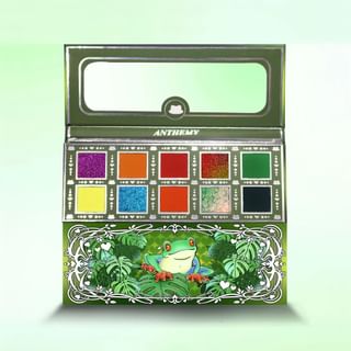 Anthemy - Croaking Frog 10-Color Chameleon Eyeshadow Palette #Croaking Frog
