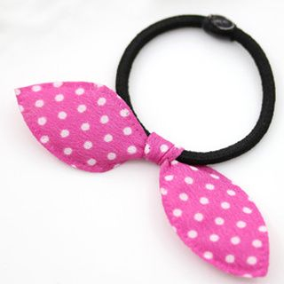 Cheermo Dotted Bow Hair Tie