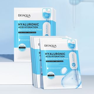 Bioaqua - Hyaluronic Acid Hydration Rejuvenating Facial Mask #Mask - 1Pcs