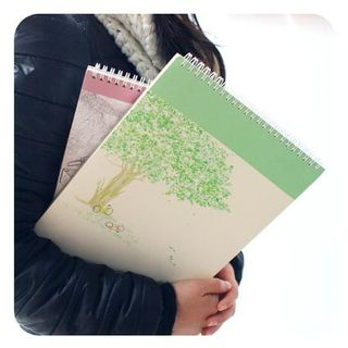 Momoi Printed Medium Notebook
