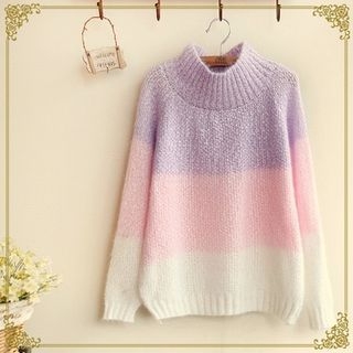 Fairyland Stand Collar Sweater