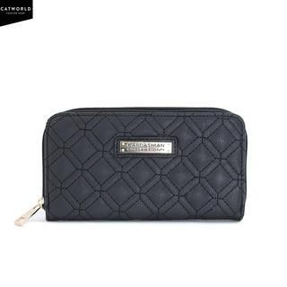 CatWorld Faux-Leather Quilted Wallet