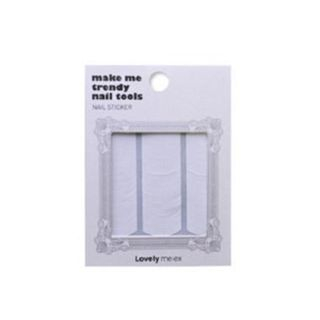 The Face Shop Lovely ME:EX Make Me Trendy Nail sticker (#01 French Liner) 1pack