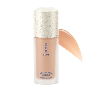 Kose - Sekkisei Blue Breathing My Glow Foundation 410