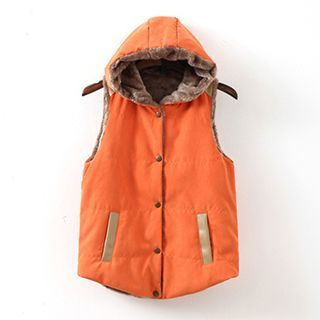 Swish Fleece-Lined Hood Vest