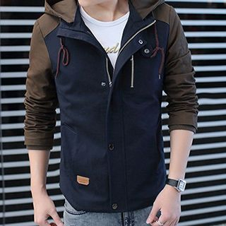 Besto Two-Tone Hooded Jacket