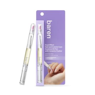 baren - Dual Effect Nail and Cuticle Care Essence Oil Pen with Ceramic Pusher 2ml