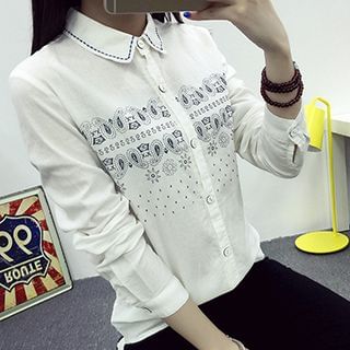 Fancy Show Embroidered Blouse