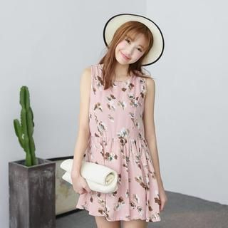 Tokyo Fashion Sleeveless Floral Dress