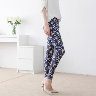 Tokyo Fashion Floral Skinny Pants
