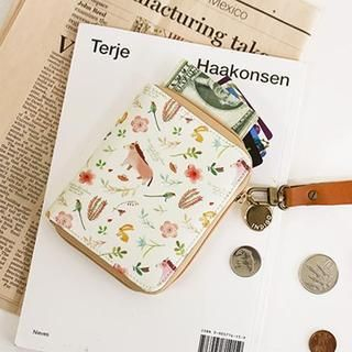 Full House Printed Zipped Wallet