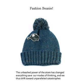 Ohkkage Pom-Pom Beanie