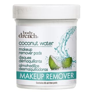 Body Drench - Coconut Water Makeup Remover Pads 65 Pcs