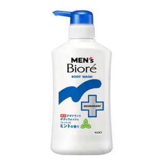 Kao Men's - Biore Medicated Deodorant Body Wash Fresh Mint 420Ml