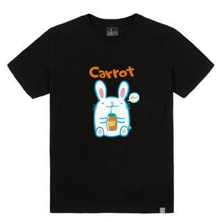 the shirts Carrot & Rabbit Print T-Shirt