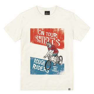 the shirts Bike Rider Print T-Shirt