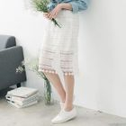 Lace Midi Skirt от YesStyle.com INT Lace Midi Skirt от YesStyle.com INT