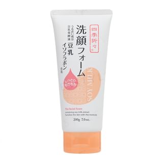 Kumano Cosme - Shikioriori Soy Milk Isoflavone Facial Cleansing Foam 200G