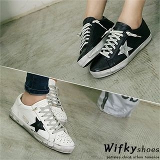 Wifky Star Print Sneakers