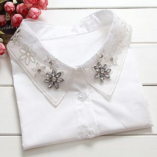 neXim Rhinestone Decorative Collar