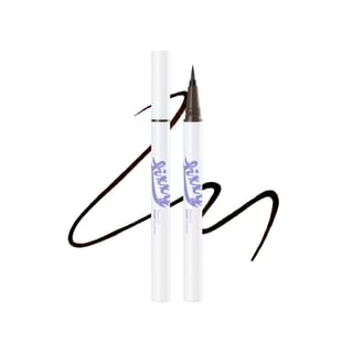 Peach C - Brush Fixxyliner - 2 Colors #01 Black Brown