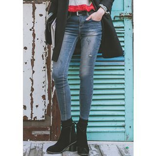 Chlo.D.Manon Washed Skinny Jeans
