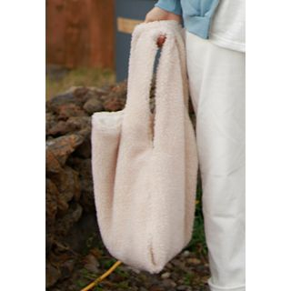 BBORAM Sherpa-Fleece Shopper Bag