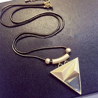 maxine Triangle Crystal Necklace