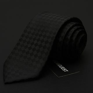 Romguest Patterned Neck Tie Black - One Size