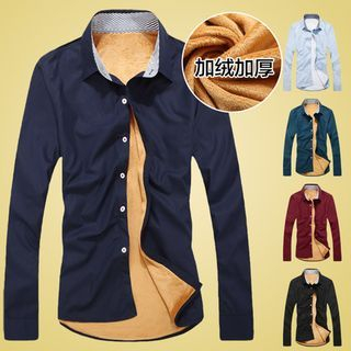 JVR Fleece-lined Long-Sleeve Shirt