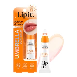 Lipit - Umbrella Sun Balm Spf 50+ Pa++++ 02 Yuzu Orange