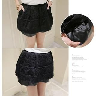 Small Mosquitoes Lace Skort