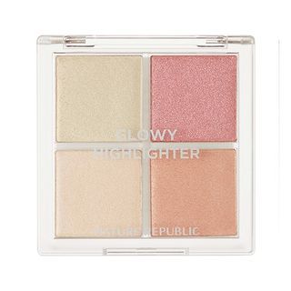 Nature Republic - Glowy Highlighter - 2 Colors #01 Warm Shining