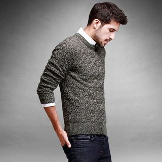 Quincy King Ribbed Sweater
