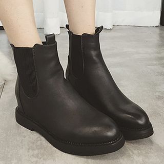 MXBoots Faux Leather Chelsea Boots