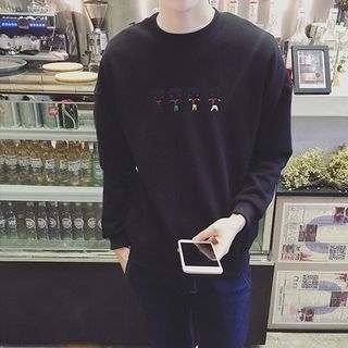 JUN.LEE Embroidered Pullover