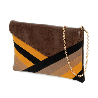 yeswalker Convertible Envelope Clutch Brown - One Size