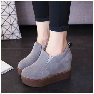 BAYO Platform Hidden Wedge Slip Ons