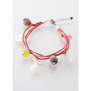 kitsch island Gemstone Layered Bracelet