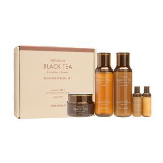 TONYMOLY - Premium Black Tea London Classic Special Set 5 pcs