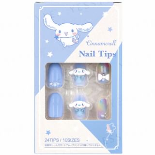 Santan - Sanrio Cinnamoroll Nail Tips 24 pcs