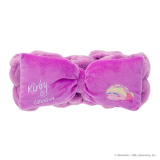 Lovisia - Kirby Face Wash Hair Band 03 Purple