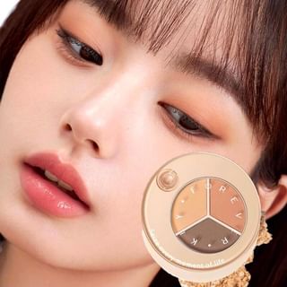 3 Colors Eyeshadow Palette - E01 Tree Shadow #E01 Tree Shadow - 2.2g