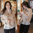 Double-Breasted Trench Jacket от YesStyle.com INT Double-Breasted Trench Jacket от YesStyle.com INT