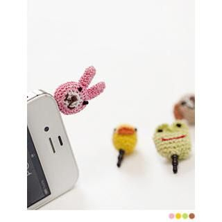 PINKROCKET Animal Knit Earphone Plug