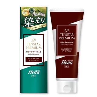 Tenstar - Hena Color Premium Hair Color Treatment Dark Brown 200G