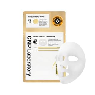 CNP Laboratory - Propolis Energy Ampule 2-Step Mask 1.5ml + 30ml x 1 sheet