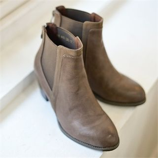Styleberry Chunky-Heel Chelsea Ankle Boots