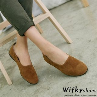 Wifky Faux-Suede Loafers