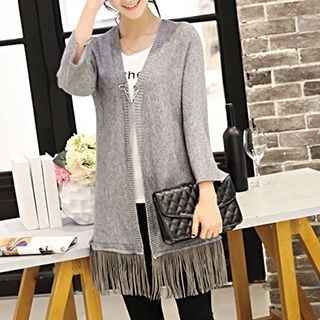 Emeline Fringed Cardigan